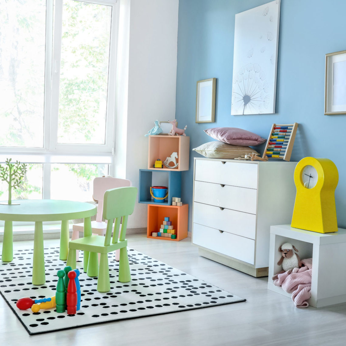 Six Amazing Colours for Children’s Playrooms